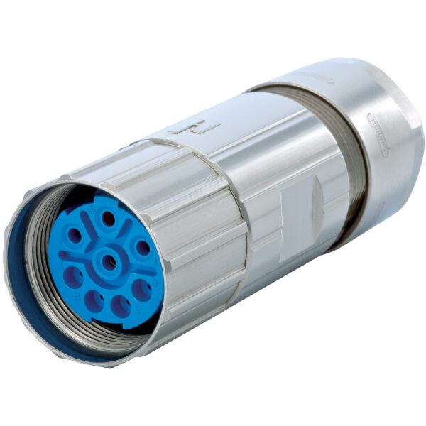M23 Power Straight Connector