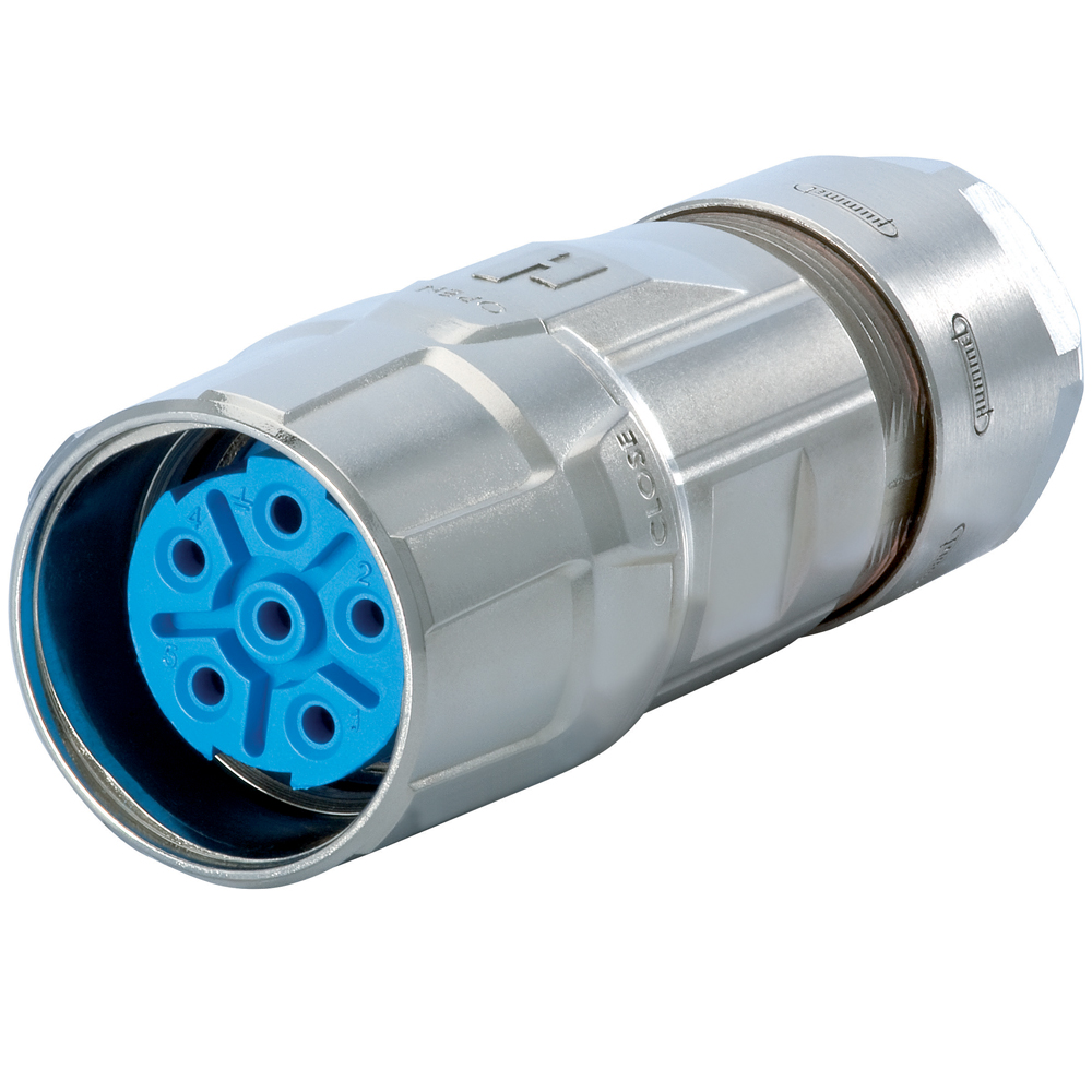M23 Power Straight Connector