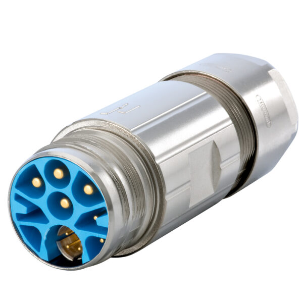 M23 Hybrid Connector - Straight