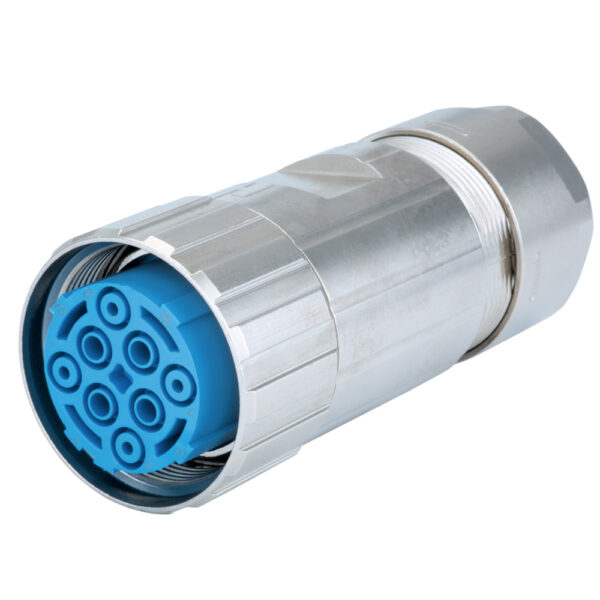 M40 Power Straight Connectors: Circular Connectors Female Thread | S7.710.743.000