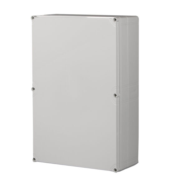 UL Fiberglass Reinforced Polyester Metric Enclosure | Plain Sides Gray Cover | S3130084680GU