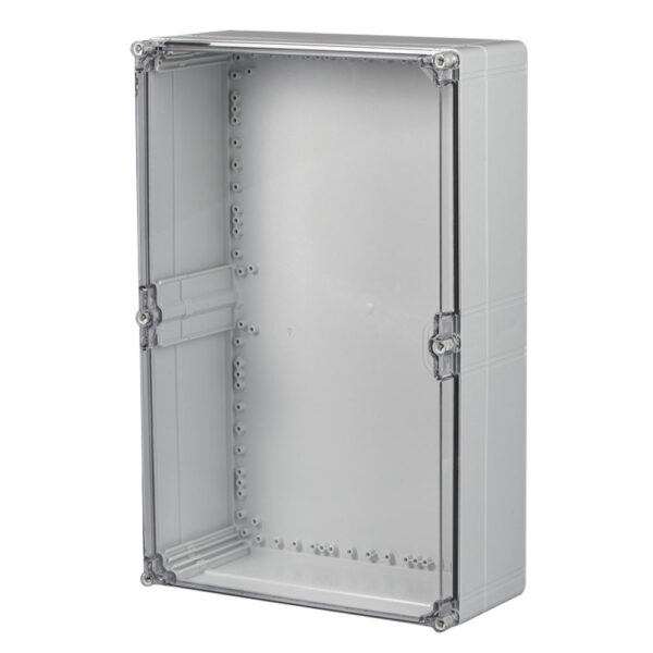 UL Fiberglass Reinforced Polyester Metric Enclosure | Plain Sides Transparent Cover | S3130084758TU