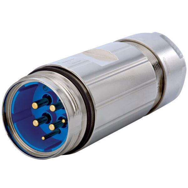 M40 Power Connector Straight Connector EMI Male Thread TWILOCK-S | S7.720.823.00S