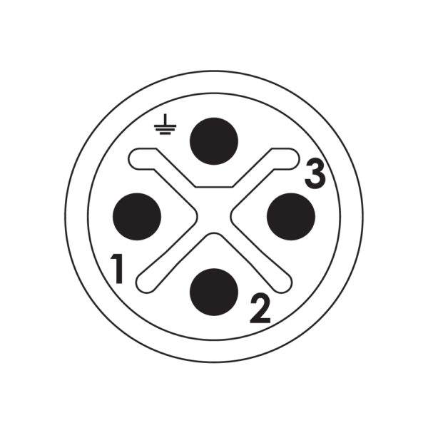 Crimp pin 3 + PE  contacts with screw termination | SA7127S05931105