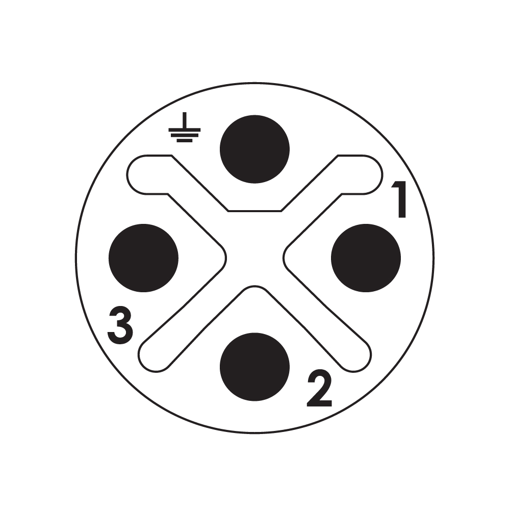 Crimp socket 3 + PE  contacts with screw termination | SA7127S05931106