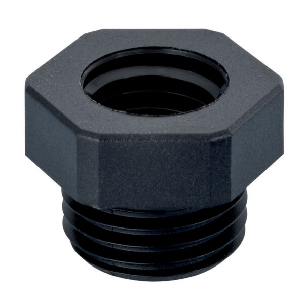 Nylon Thread Adapter PG 13 / 13.5 Thread to M16 x 1.5 | AP-1316-BK