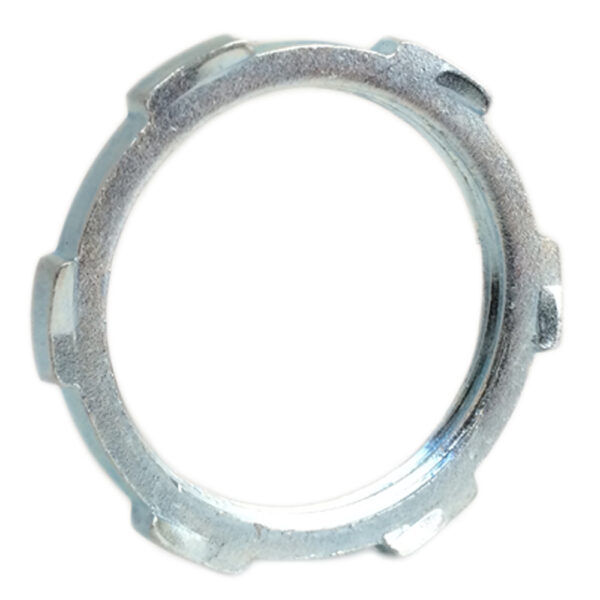 Zinc Plated Steel Locking Nut 1" NPT - Strain Relief Accessories | NN-10-ST