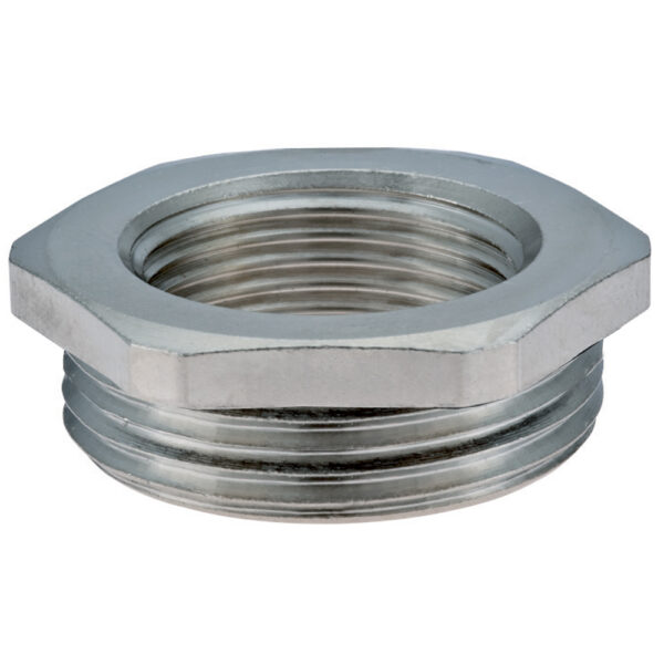 Nickel Plated Brass Reducer PG to PG Threads - Thread Reducers | RP-0907-BR
