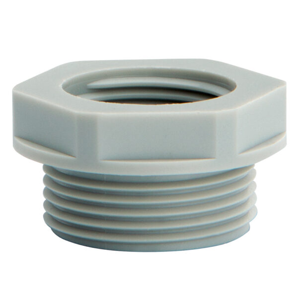 Nylon Thread Reducer M16 x 1.5 to M12 x 1.5 Threads | RR-1612-GY