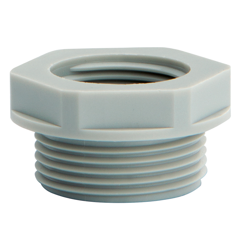 Nylon Thread Reducer M32 x 1.5 to M25 x 1.5 Threads | RR-3225-GY