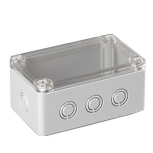 UL Polycarbonate Metric Series S Enclosures | PG Knockouts Transparent Cover | S3120081306PTU