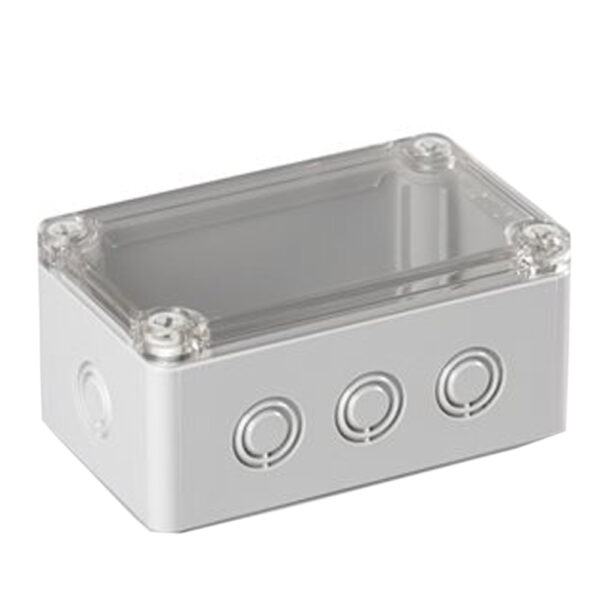 UL Polycarbonate Metric Series S Enclosures | PG Knockouts Transparent Cover | S3120081306PTU