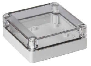 UL Polycarbonate Metric Series S Enclosures | Plain Sides Transparent Cover | S3120131305LTU