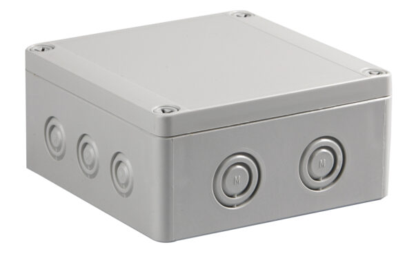 UL Polycarbonate Metric Series S Enclosures | Metric Knockouts Gray Cover | S3120131306MGU