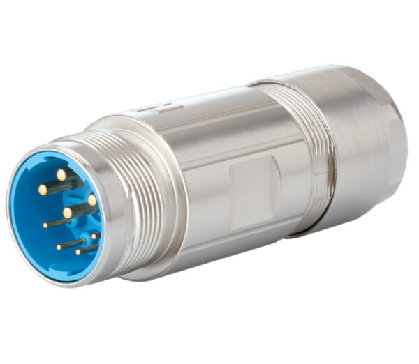 M23 Power Straight Connector