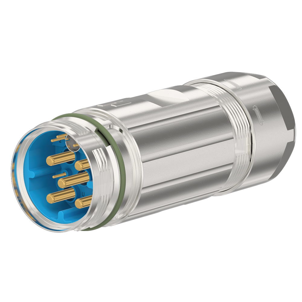 M40 Hybrid Connector Straight Male Twilock-S Thread | S7.720.662.00S