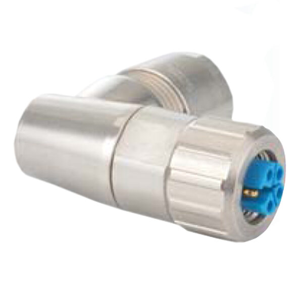 M12 Power Right Angle Connector
