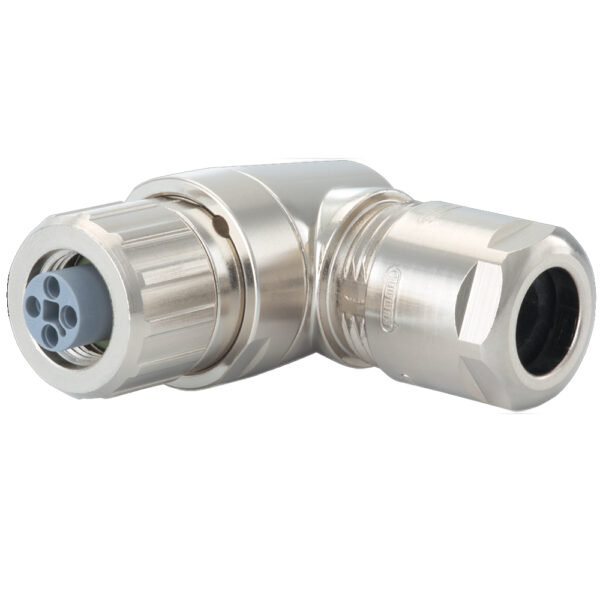 M12 Power Right Elbow Connector | SA712-7.S30.300.000