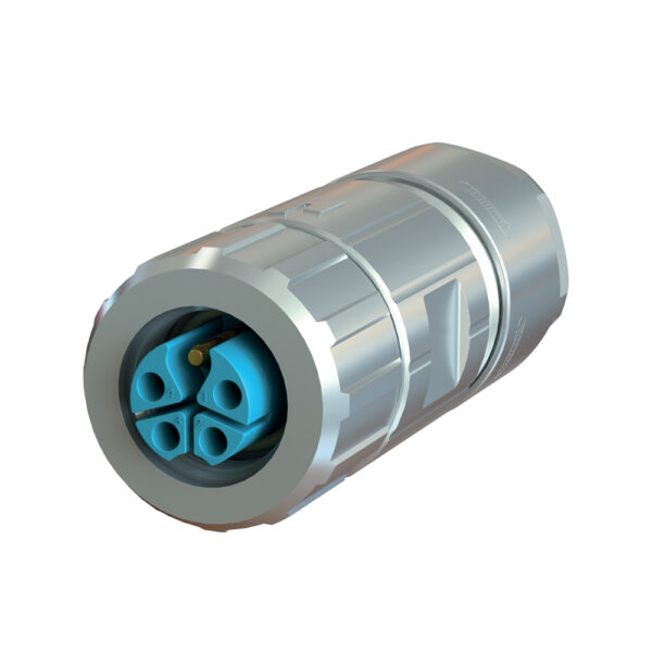 M12 Power straight Connector - Female Thread | SA712-7.K10.400.000