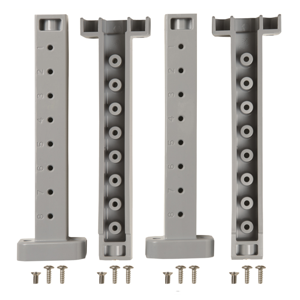 Multi-Max Rails with screws 10" deep - Set of 4 | SKIT-GMMR10