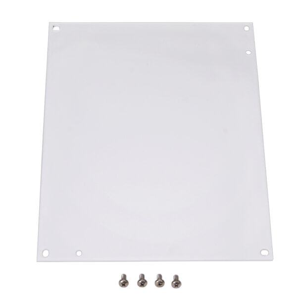 Steel back panel for 5"x5" enclosure | SSBP-55-IMP