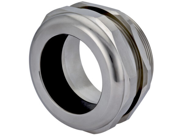 M63 x 1.5 Nickel Plated Brass WADI XL - Largest Cable O.D. Dome Cable Gland | Cord Grip | Strain Relief CX63MA-BR