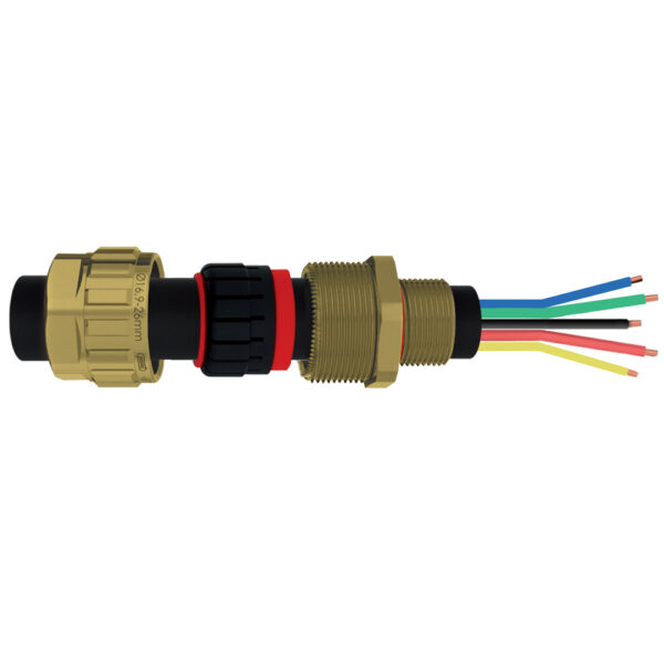 YA20MK-BB cable gland exploded view