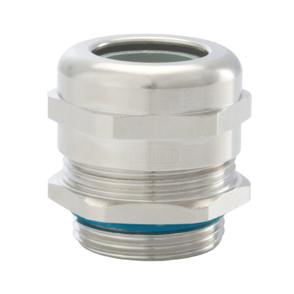 PG 13 / 13.5 Nickel Plated Brass EMI / RFI Braided Feed-through Standard Dome Cable Gland | Cord Grip | Strain Relief CD13AA-EV