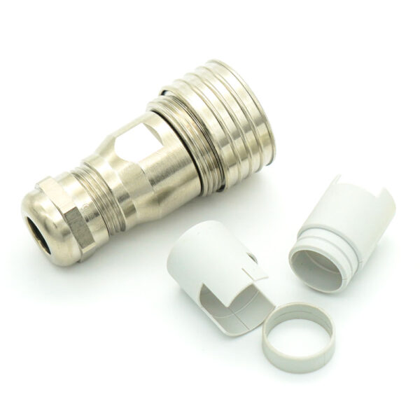 Straight Connector EMI / RFI | Female Thread | Cable 3-7 mm | 7.151.300.000