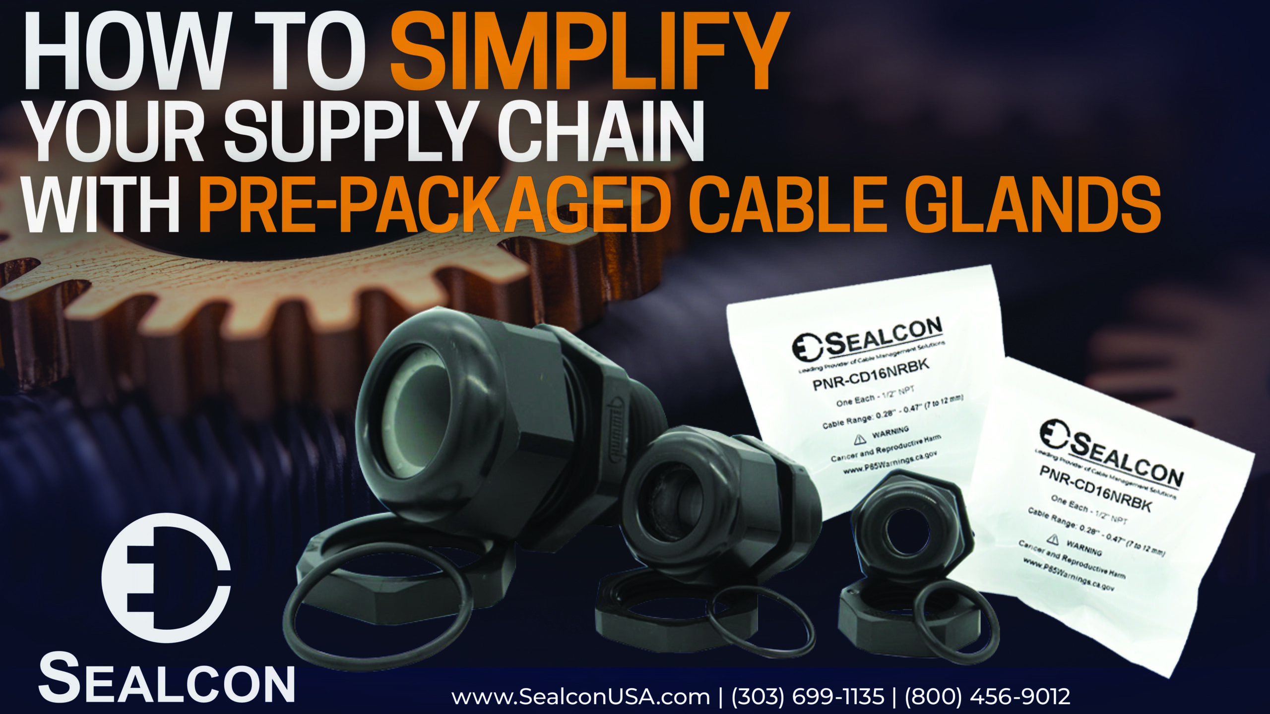 Sealcon Pre-packaged cable glands