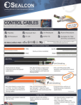 Tray Rated Control Cables | 600/1000 V