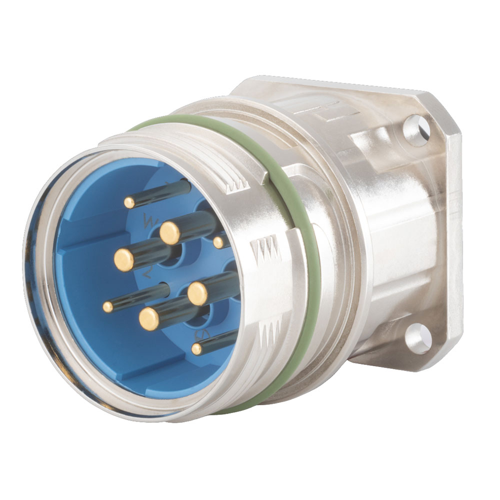 M40 Power Connector Panel Connector Male Thread Front Mount TWILOCK-S | S7.740.043.00S