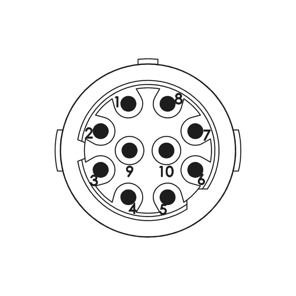 10-Pole Contacts & Configurations M16 Signal Inserts