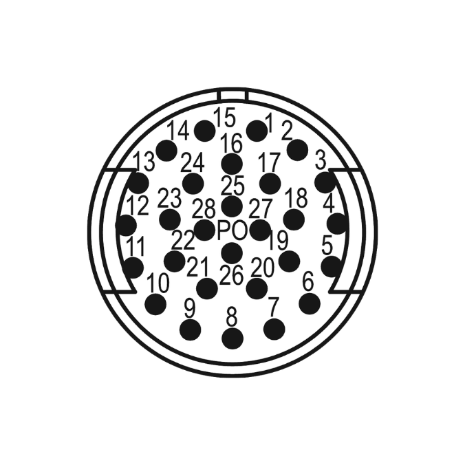 M27 Signal inserts – 28-pole